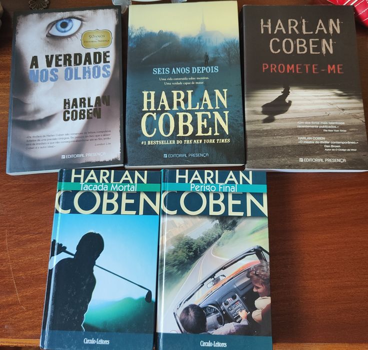 Livros Policiais como novos e outros novos