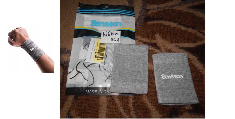 Wyprzedaż->Senston sportowa opaska na pot, opaska fitness 2 sztuki