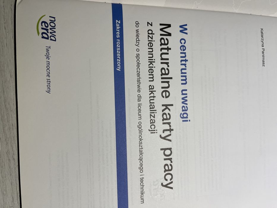 W centrum uwagi 1 maturalne karty pracy