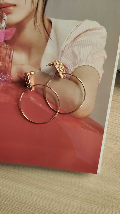 Сережки-кільця, біжутерія, нові