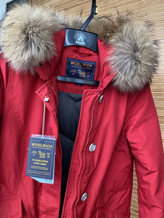 Новая пуховая арктик-парка Woolrich оригинал. Пуховик женский пальто