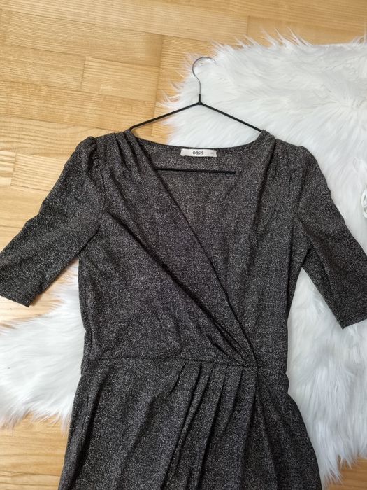 Połyskująca elegancka sukienka damska • Święta  • impreza • Oasis