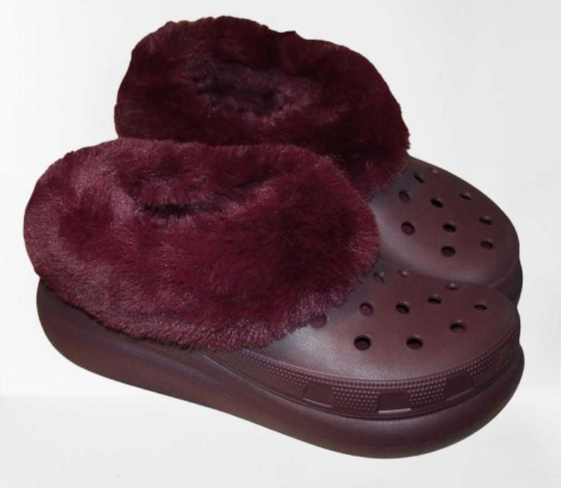 Crocs na futerku damskie