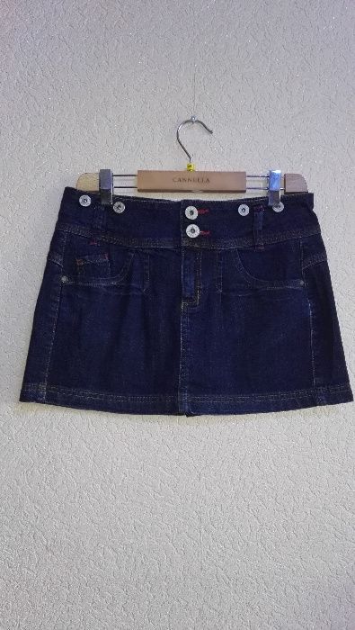 Джинсовая мини юбка для девочки 11-12 лет,рост 152см от Zara Kids.