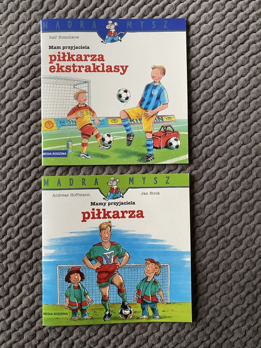 Mądra Mysz książeczki Piłkarz Ekstraklasy i Piłkarz