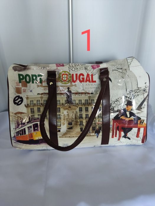 Mala de viagem em PVC