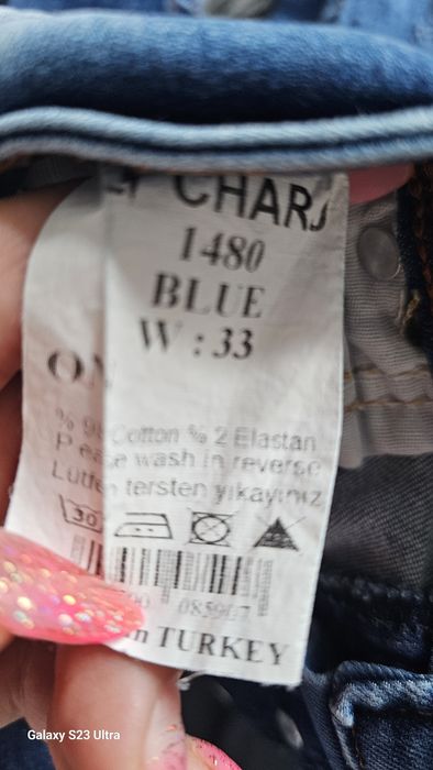 Charj spodnie jeans męskie w33/M