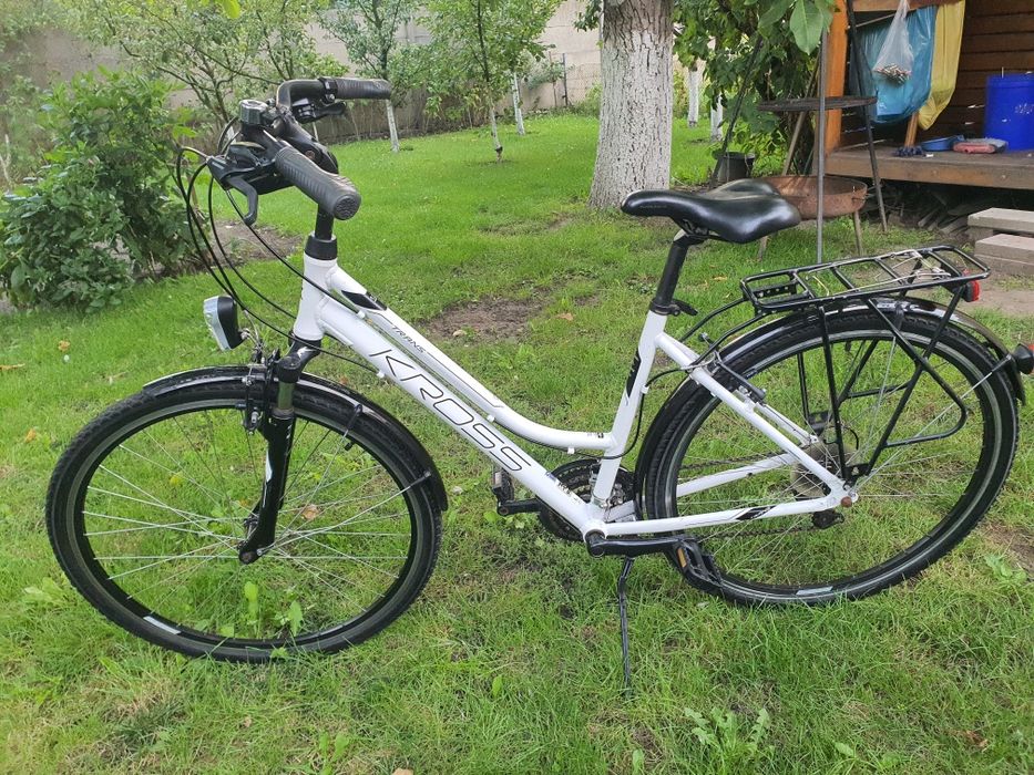 Rower Kross Trans 1.0 rama L 19 cali,Miejski Damski Młodzieżowy Ładny !