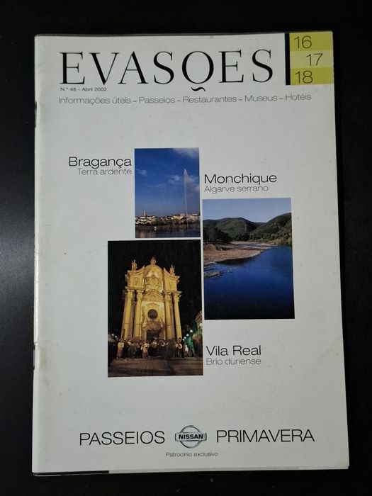 Revistas viagens evasões rotas