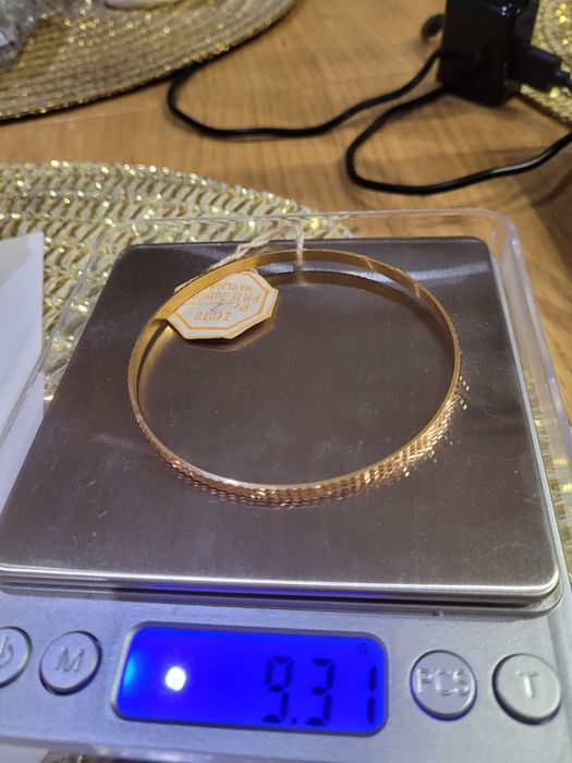 Cztery złote Bransolety okrągłe, złoto 18k, próba 750, 40gram OKAZJA