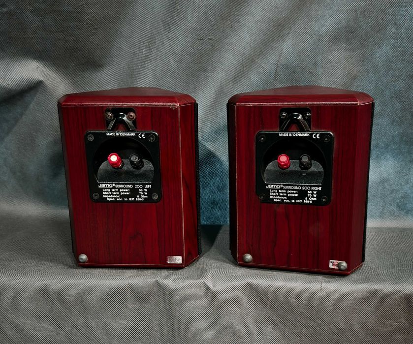 Kolumny JAMO PRESTIGE Surround 200 Brązowe Wiśnia 2x 70 W Super Stan !