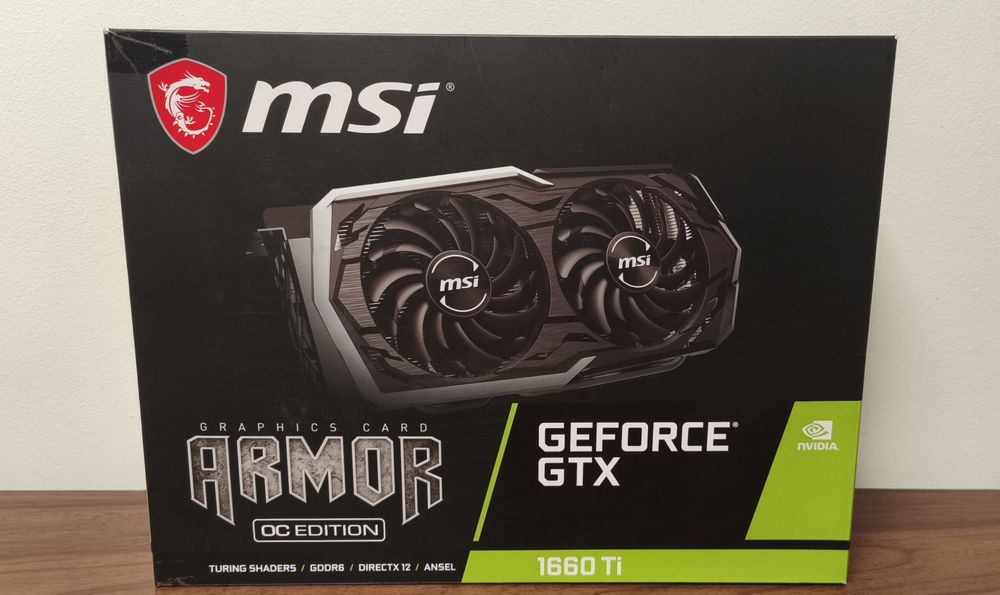 Nvidia GTX 1660Ti MSI Armor