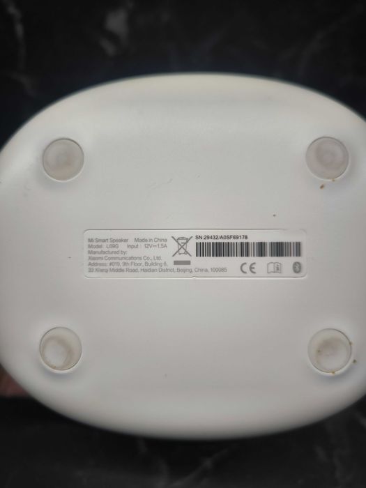 XIAOMI Mi Speaker Smart Głośnik Biały Chromecast WiFi BT Google Home