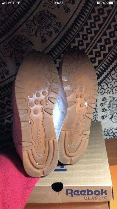 Sapatilhas Reebok brancas