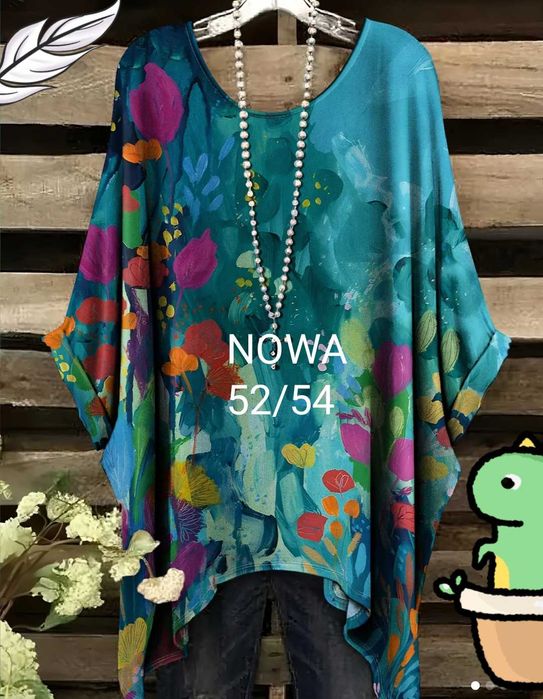 Nowa bluzka tunika 52/54