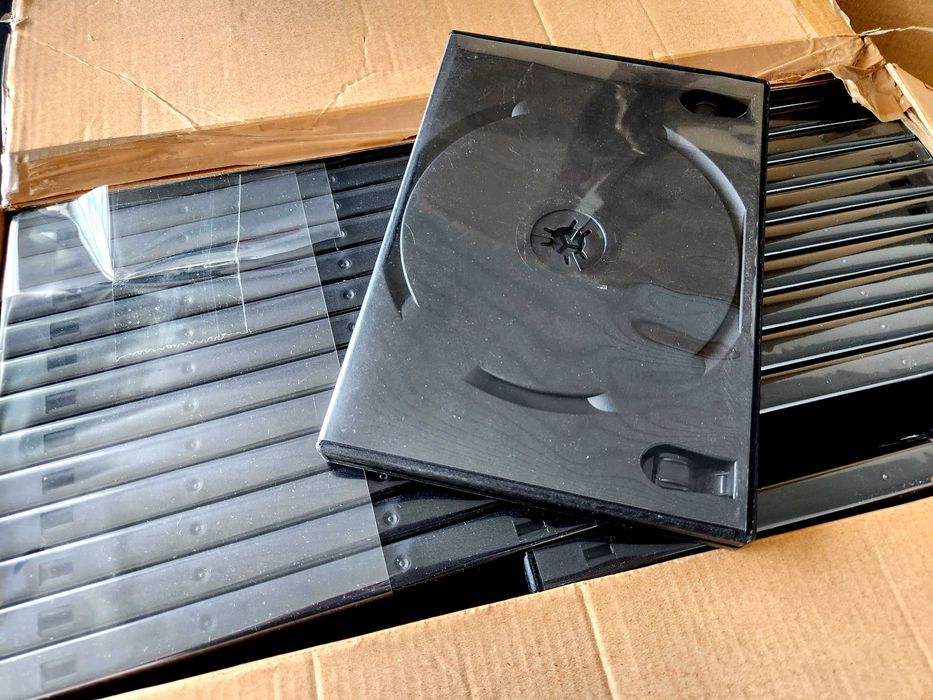 Caixas de DVD Simples, Duplas e Triplas