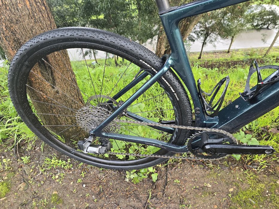 Bicicleta xs gravel semi nova sram axs