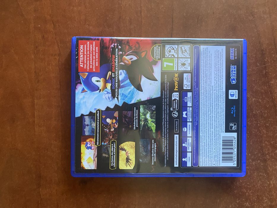 Sonic X Shadow Generations PS4/PS5