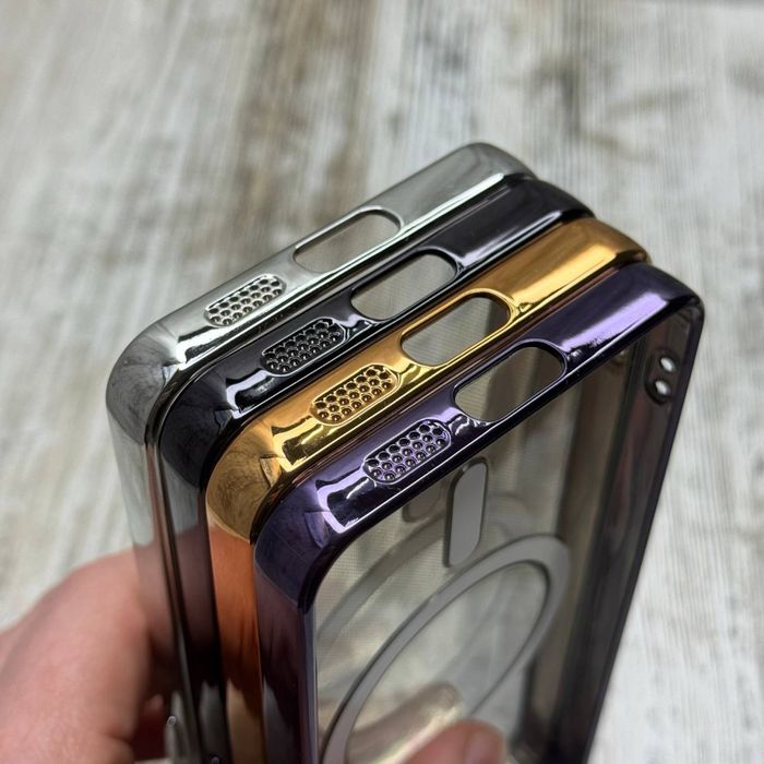 Чехол Chrome MagSafe на Samsung S25/ S25 Plus/ S25 Ultra чохол