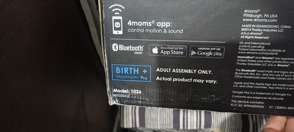 Cadeira automática para Bebé 4moms