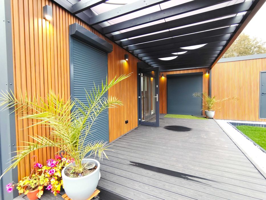 Dom modułowy RWL-48m2 - całoroczny, ciepły.