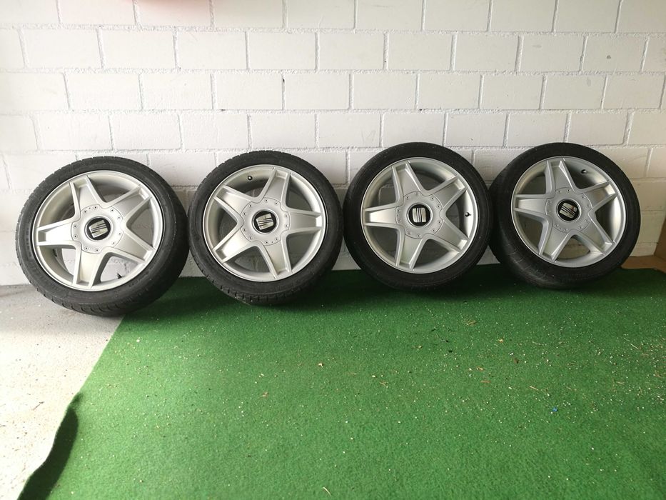 4 Jantes originais Seat ibiza Cupra 6k2, jante 16 furação 4x100 como novas