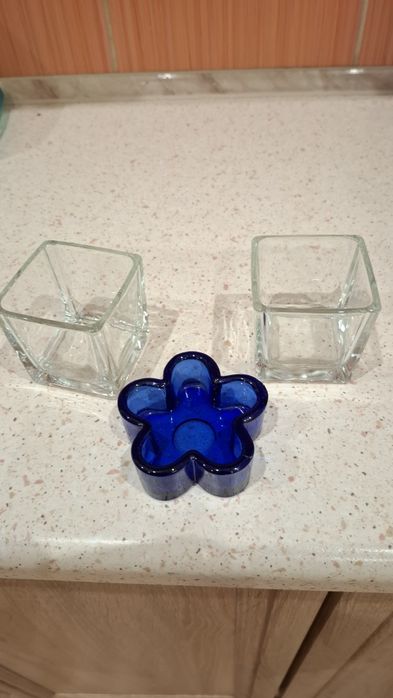 Świeczniki na tealight.
