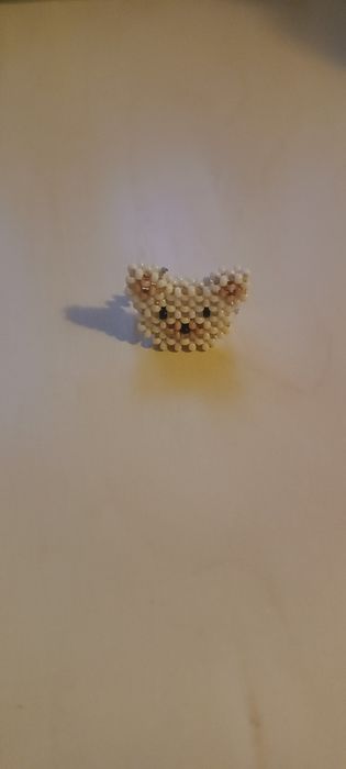 Кільце з бісеру “Милий звірятко”