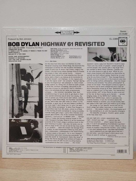 Вінілова платівка Bob Dylan - Highway 61 Revisited (VINYL)