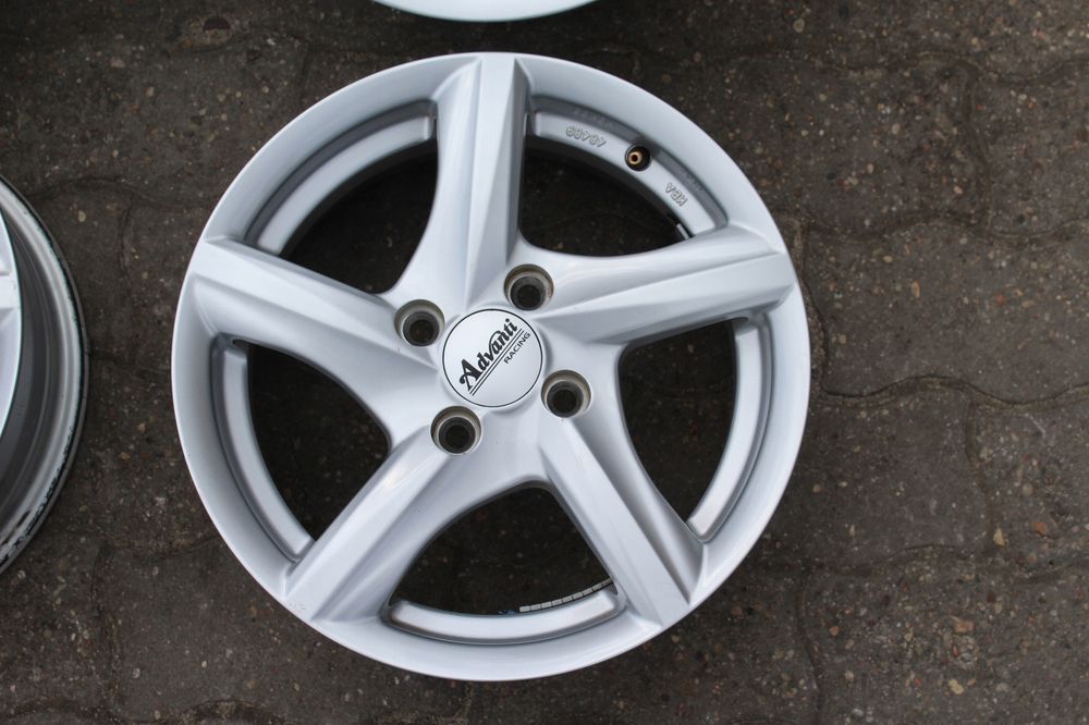 advanti racing 14 4x100 et38 5,5j opel toyota renault mini