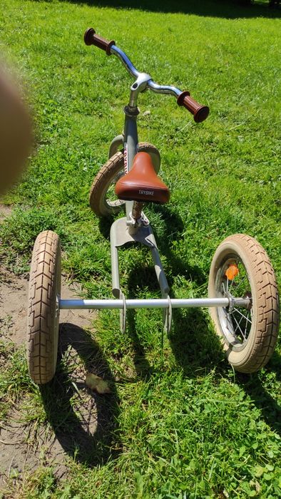 Rowerek biegowy trójkołowy/dwukołowy Trybike zielony