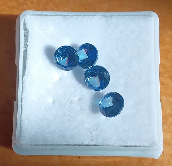 Safira Natural Certificada    5mm