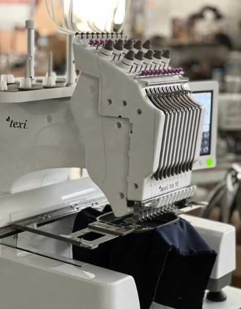 Máquina de Bordar, TEXIS IRIS 10 cabeça unica