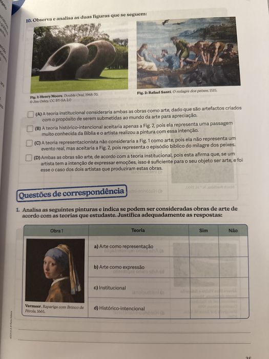 Cadernos de atividades