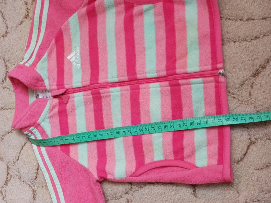 Флісова кофтинка на дівчинку