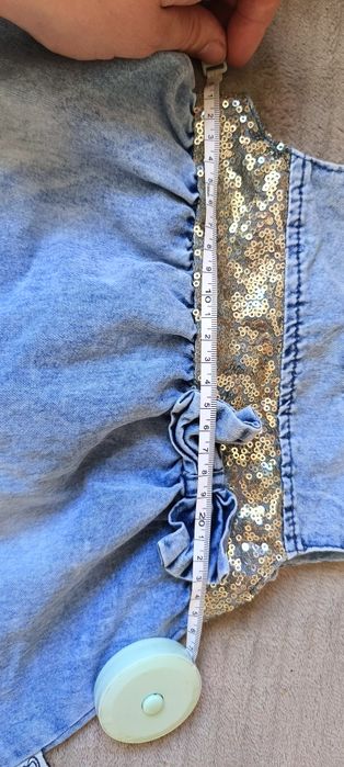 Sukieneczka jeansowa