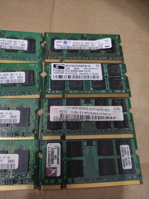 Оперативная память sodimm ddr2 1gb PC2-6400