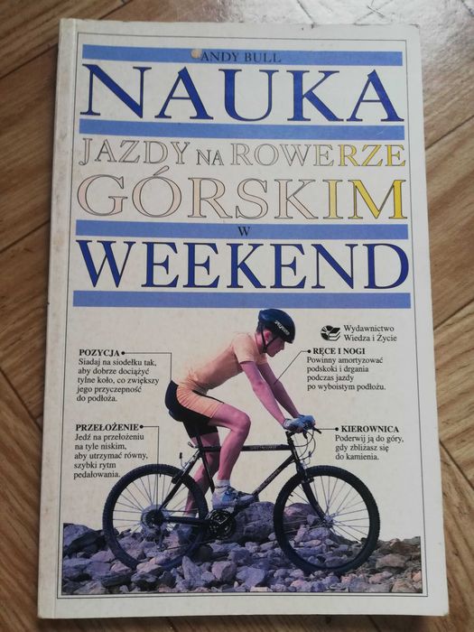 ksiazka: ,,Nauka jazdy na rowerze gorskim"