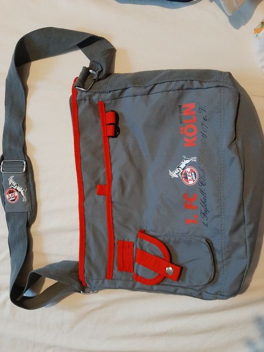 Torba sportowa na ramię szara
