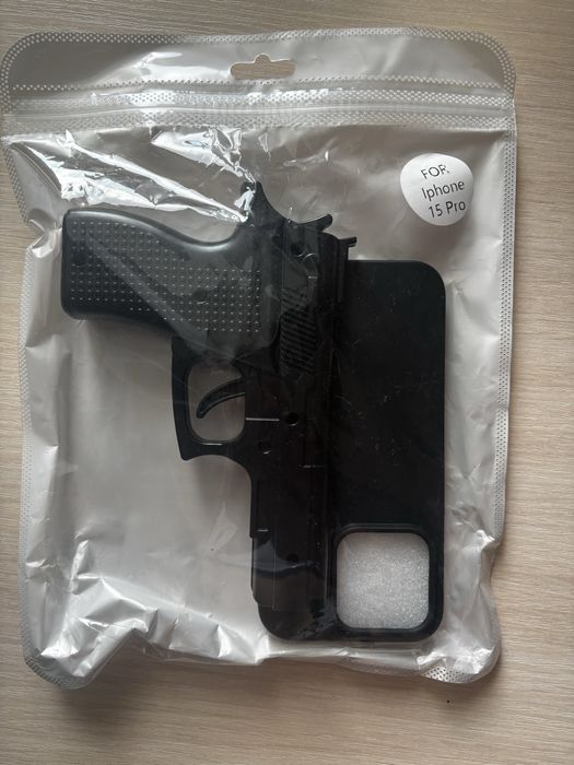 Продам дуже крутий чохол пістолет на 15pro