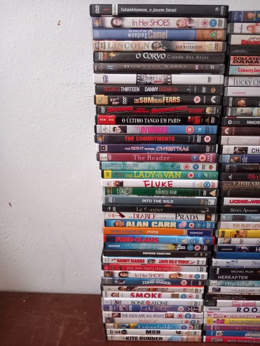Lote de 120 dvd de filmes