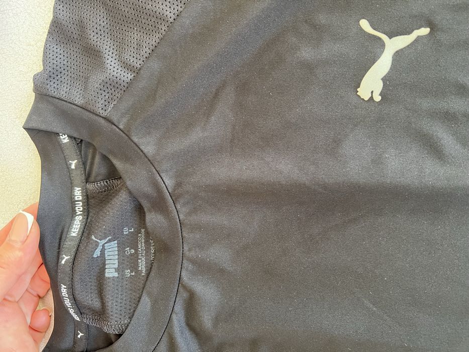 Футболка Puma чоловіча чорна