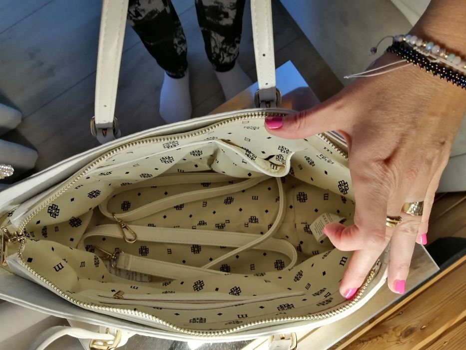 Torebka biała Monnari