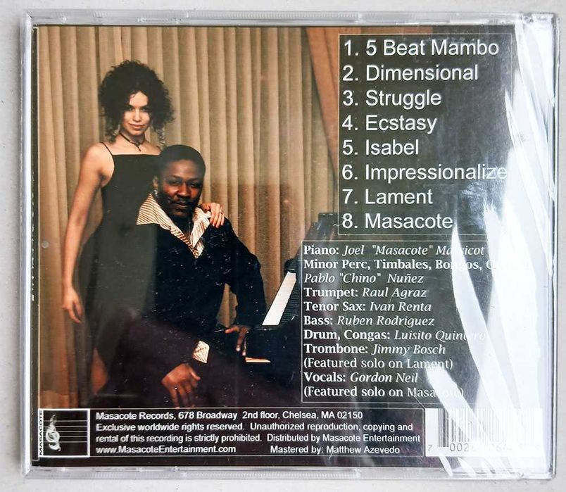 Masacote CD Joel Massicot y Ritmo de Masacote / Nowy! folia
