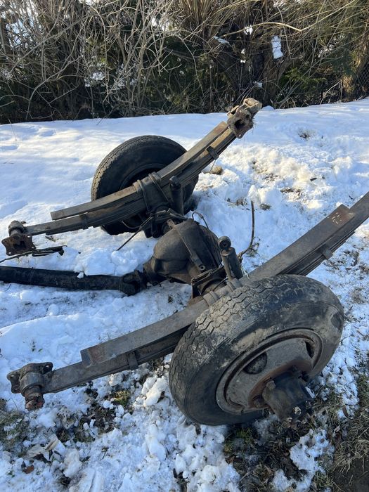 Silnik skrzynia oś mercedes om314
