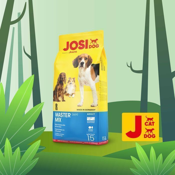 JosiDog Master Mix 15кг від Josera. Корм для собак (Німеччина)