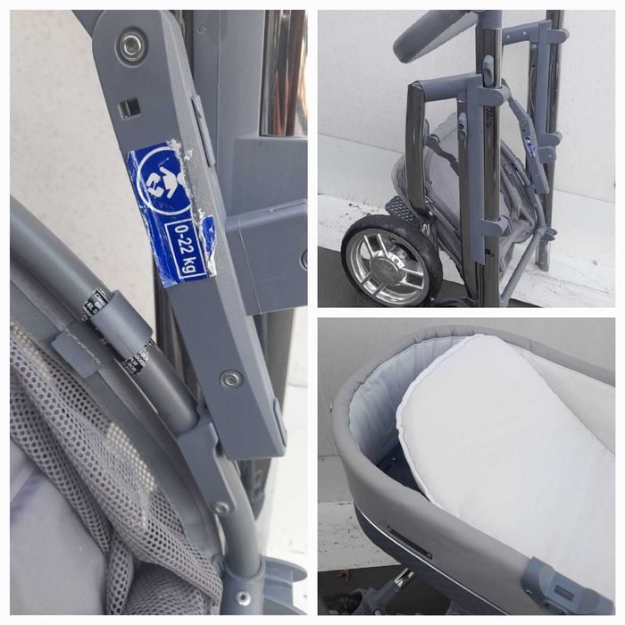 Carrinho de bebe trio Bebecar com base isofix