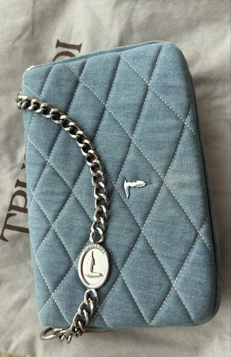 Сумка Trussardi джинсова denim