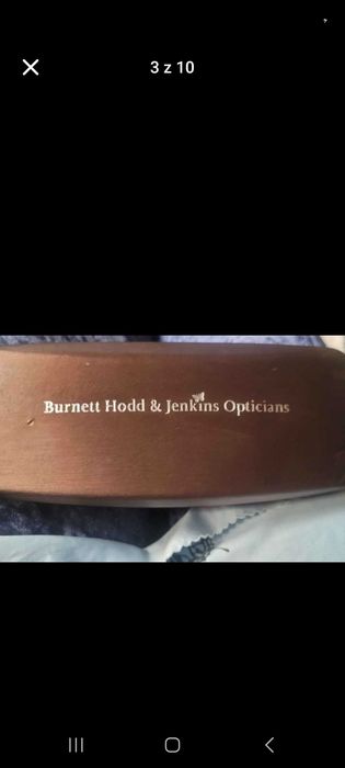 Burnett Hodd and Jenkins okulary, oprawki
