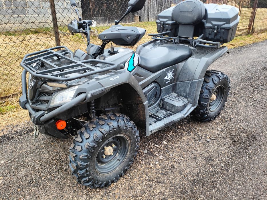 Cfmoto Cforce 450 Long 4x4 Zarejestrowany! Kufer Ledy Wyciągarka